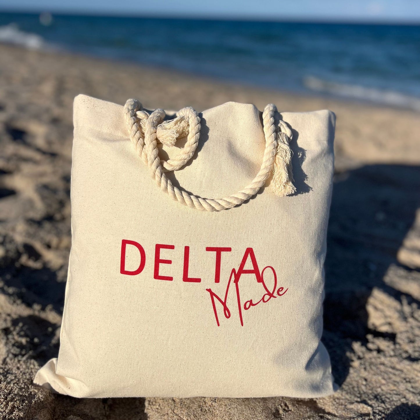 Canvas tote bag Delta Made D&B Originals