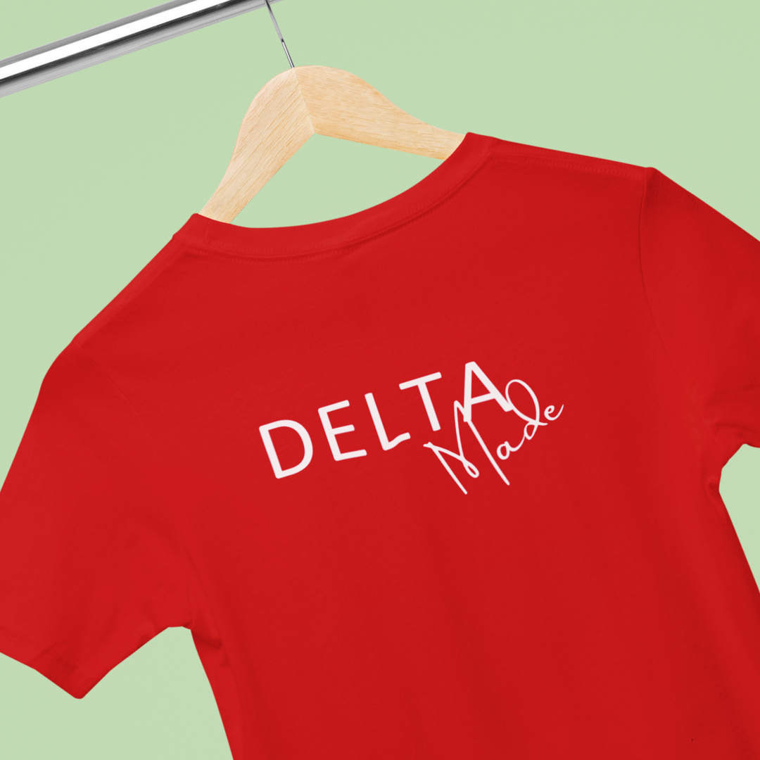 Womens Comfort T-Shirt V-Neck / Delta Made Collection