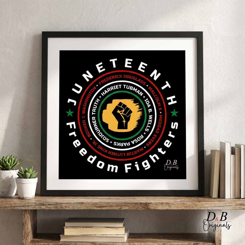 Freedom Fighters Print — Juneteenth Collection
