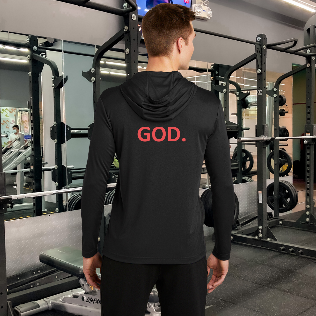 Mens Athletic Hybrid Hoodie God Works D&B Originals