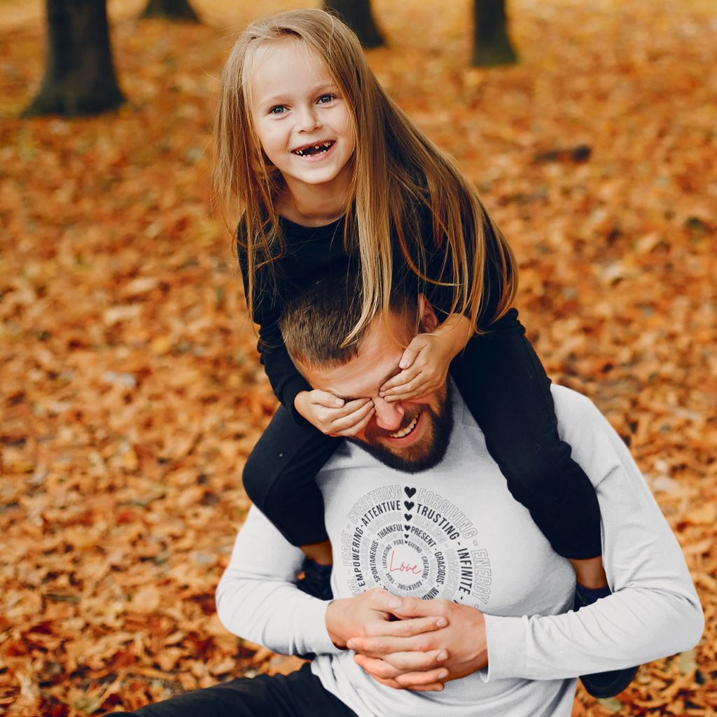 Mens Athletic Long Sleeve Tee Love is Everything D&B Originals