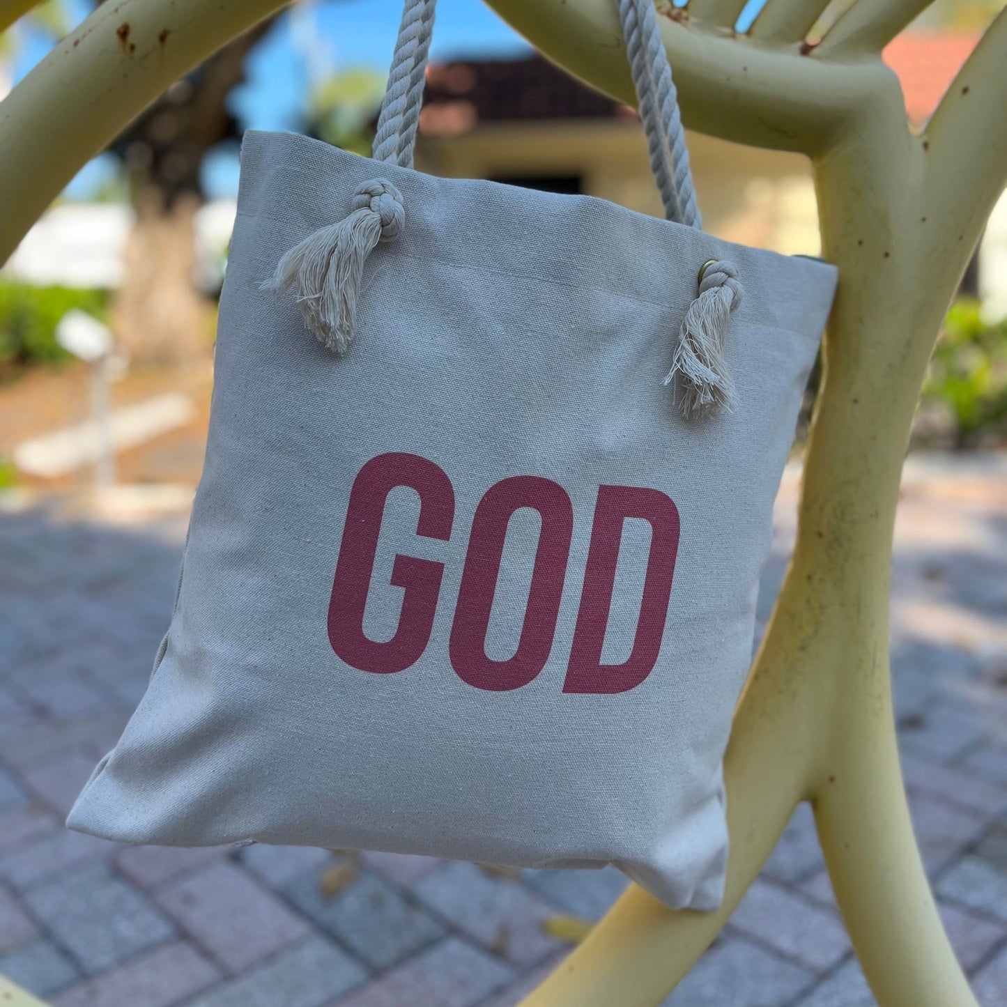Tote bag back God Works D&B Originals