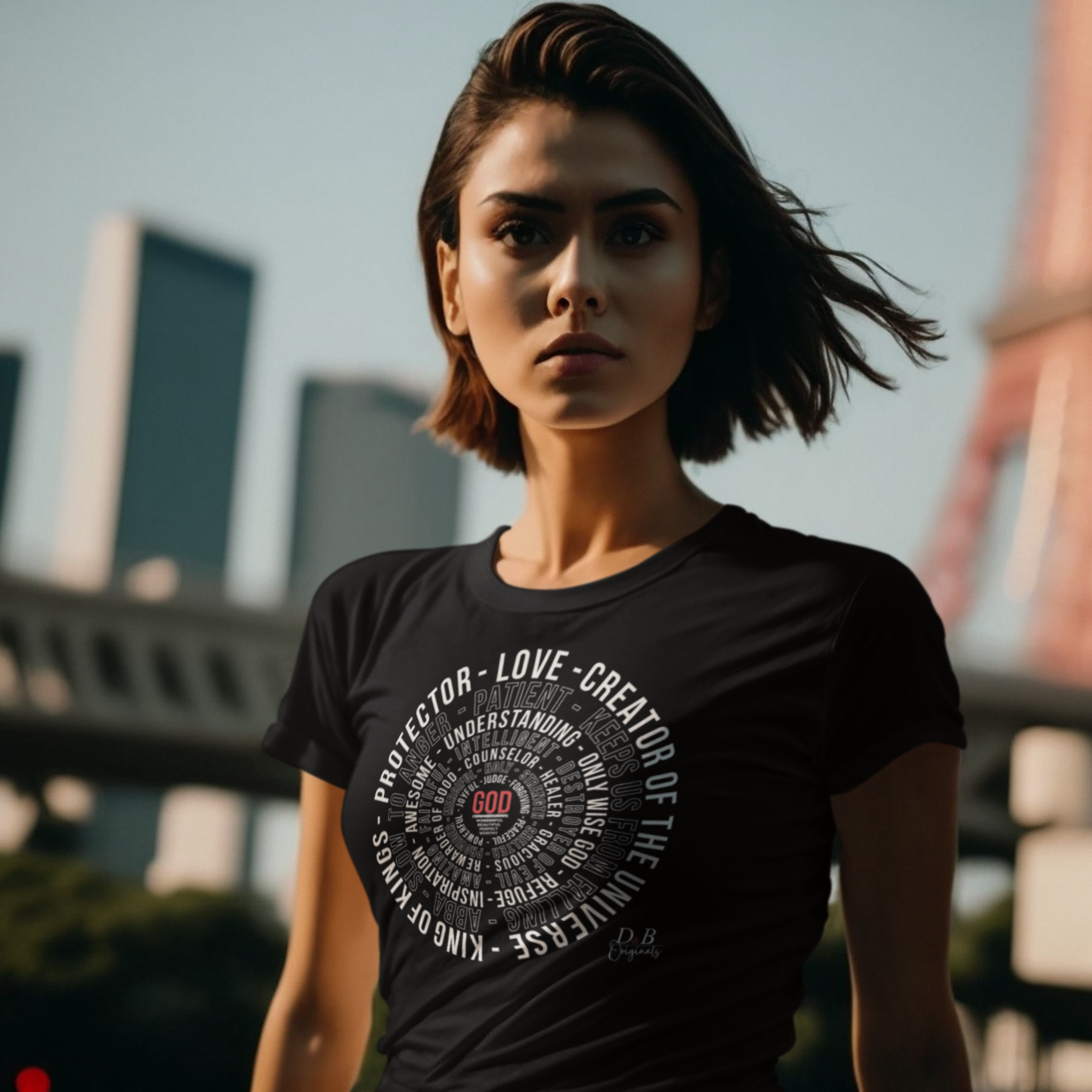 Women T-Shirt God Works D&B Originals