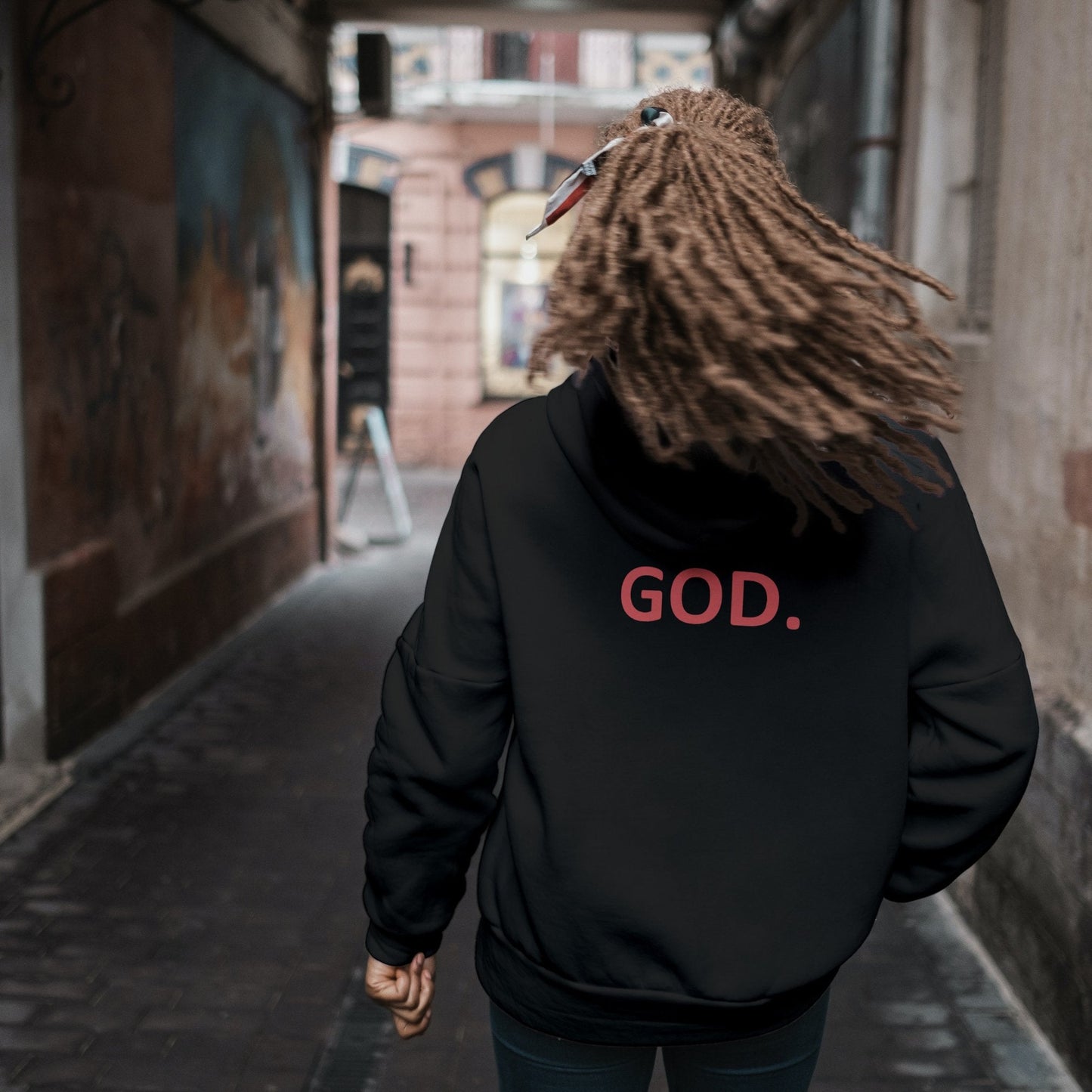 Women Comfortable Hoodie God Works D&B Originals