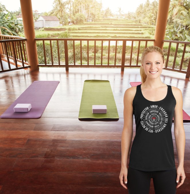 Dios Puede (SPANISH EDITION) / Ladies Racerback Tank - D&B Originals