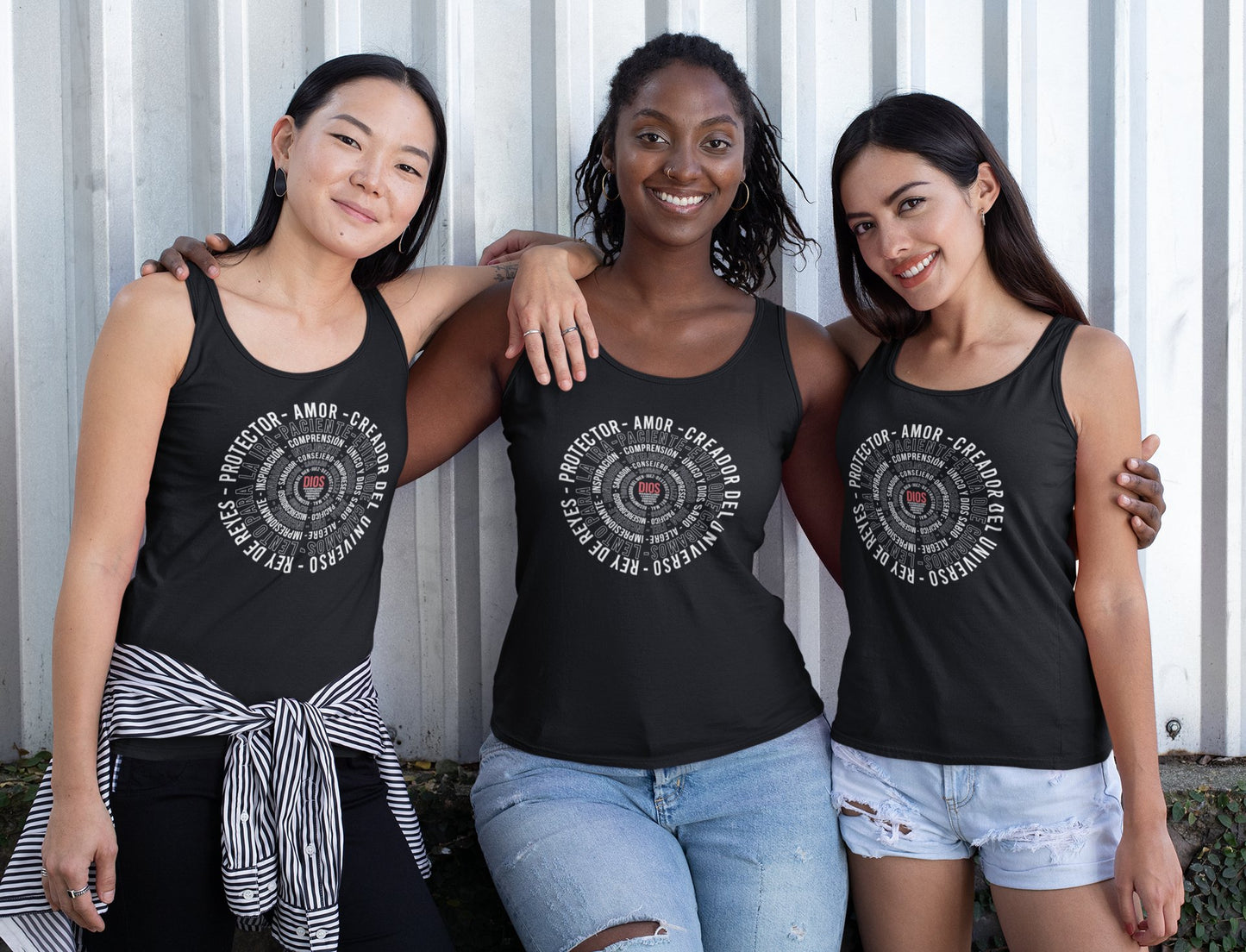 Dios Puede (SPANISH EDITION) / Ladies Racerback Tank - D&B Originals