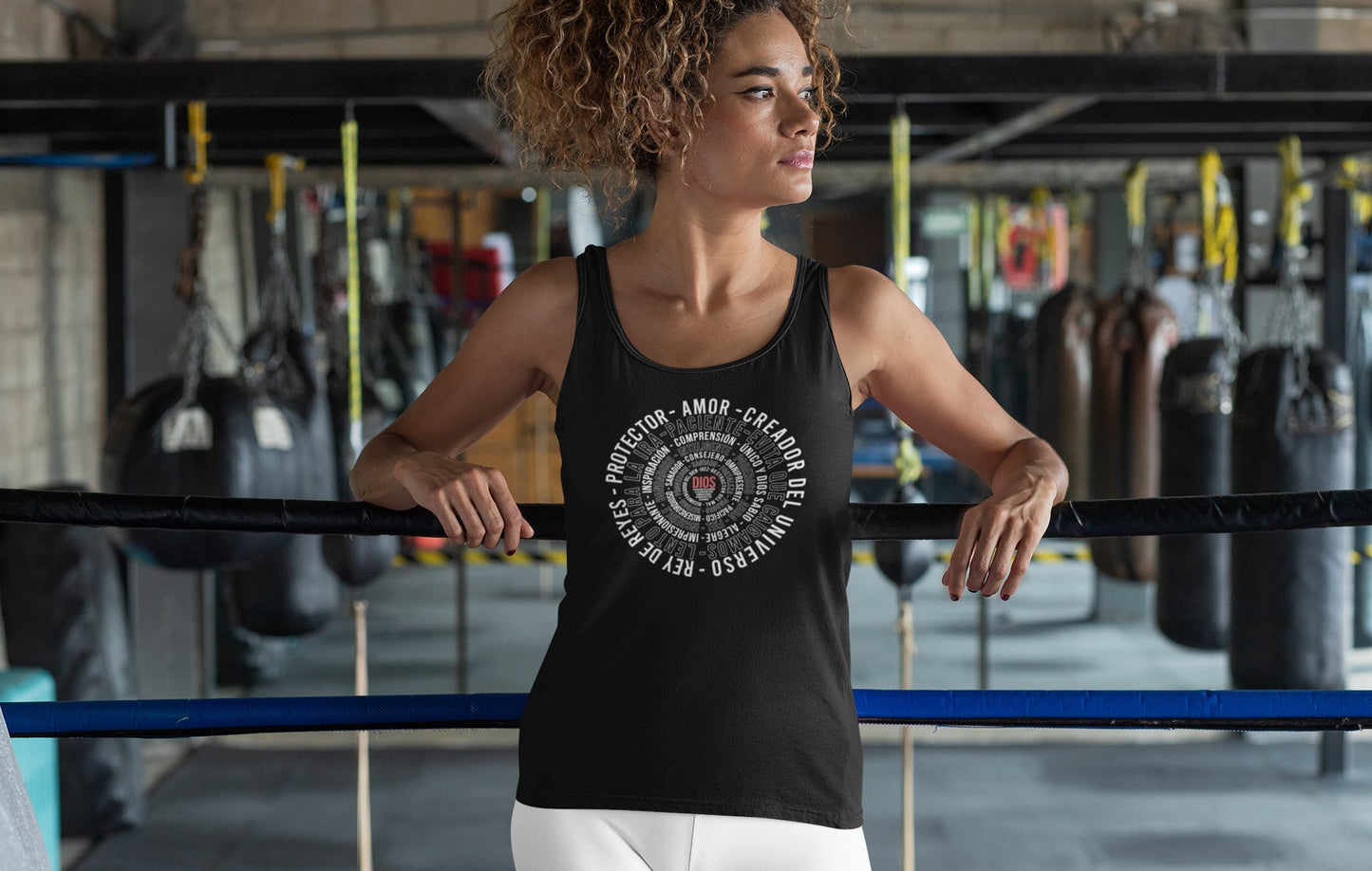 Dios Puede (SPANISH EDITION) / Ladies Racerback Tank - D&B Originals