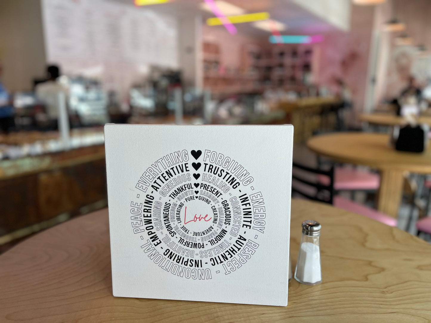 Love is Everything / Canvas 12" x 12" - D&B Originals