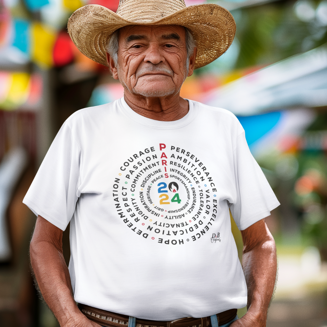 Mens Comfort T-Shirt / Esprit de Champions / Olympics Games Design