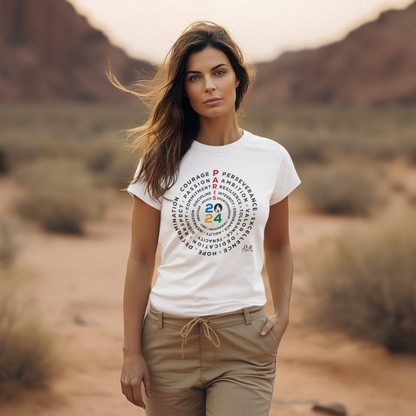 Womens Comfort T-Shirt / Esprit de Champions / Olympics Games Design