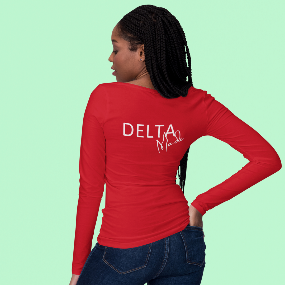 Long-sleeve tee red / Delta Made Collection