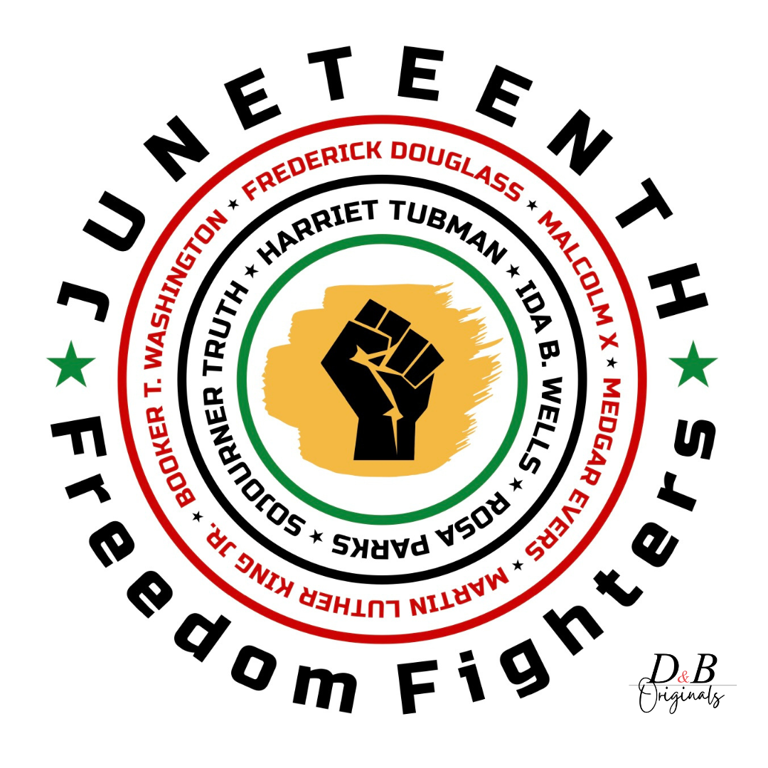 Freedom Fighters Water Bottle — Juneteenth Collection