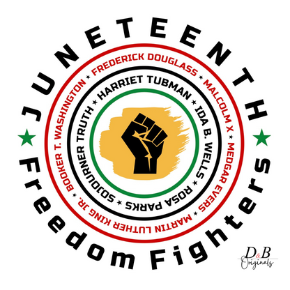 Freedom Fighters Water Bottle — Juneteenth Collection