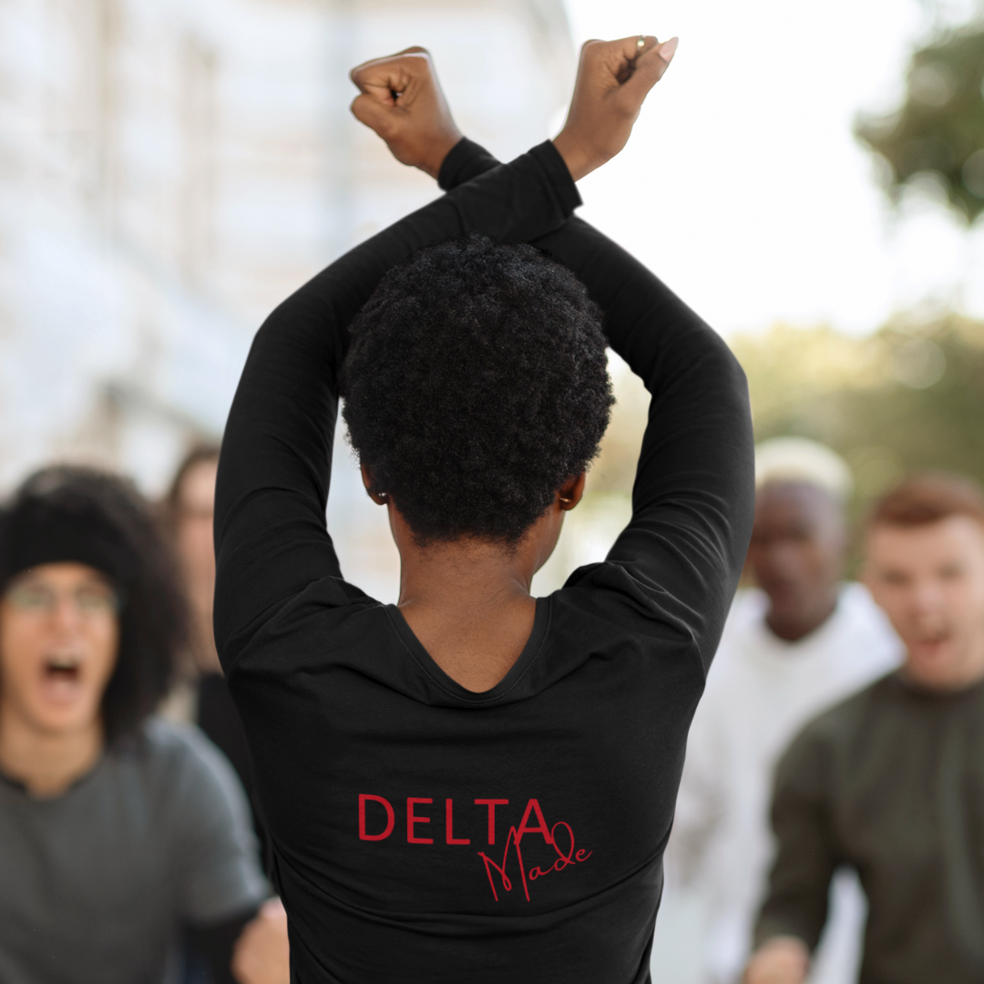 Long-sleeve tee black / Delta Made Collection