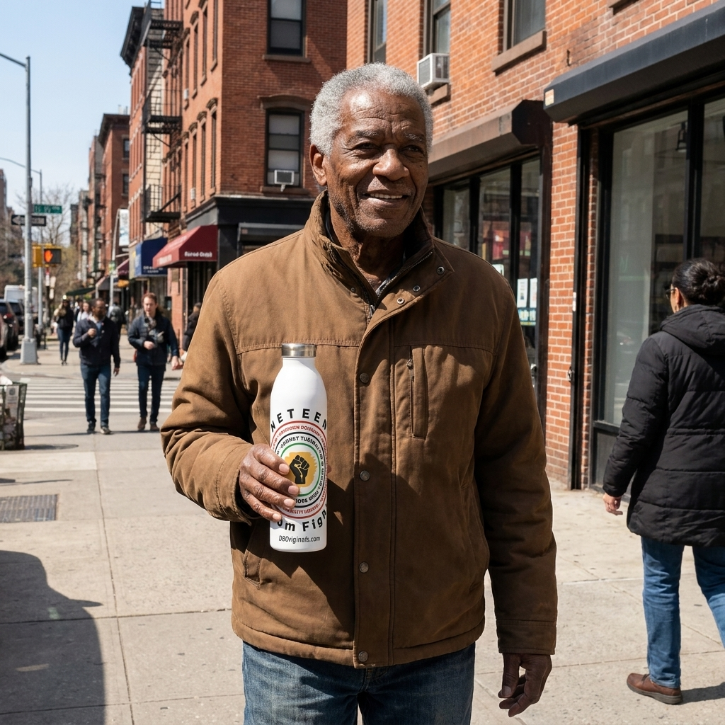 Freedom Fighters Water Bottle — Juneteenth Collection