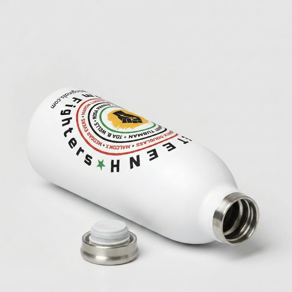 Freedom Fighters Water Bottle — Juneteenth Collection
