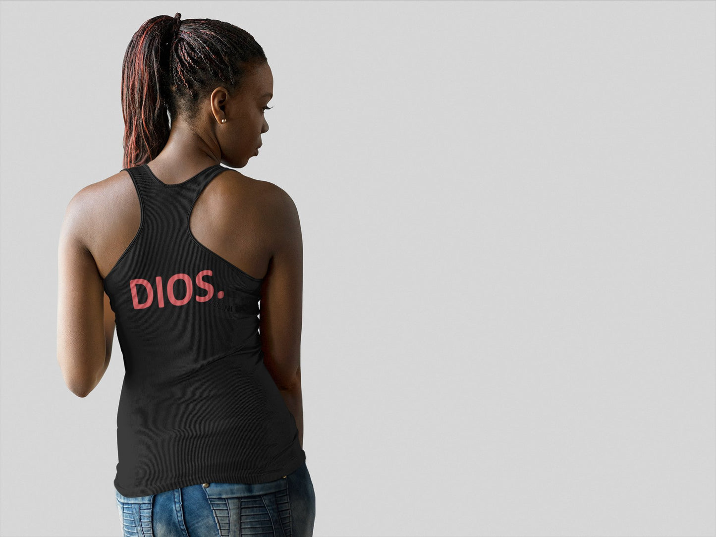 Dios Puede (SPANISH EDITION) / Ladies Racerback Tank - D&B Originals