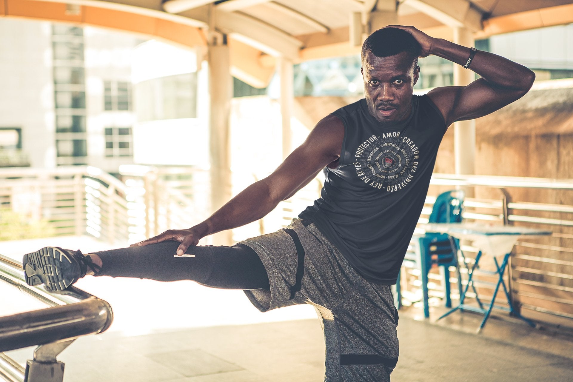 Dios Puede (SPANISH EDITION) / Sleeveless Competitor Tee - D&B Originals