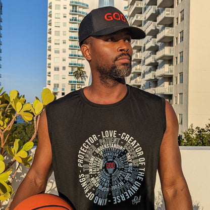 Men Athletic Sleeveless Tee / God Works Collection / D&B Originals